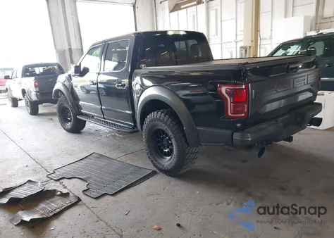 2017 Ford F-150 Raptor из США, поврежденный, VIN 1FTFW1RG1HFA37114